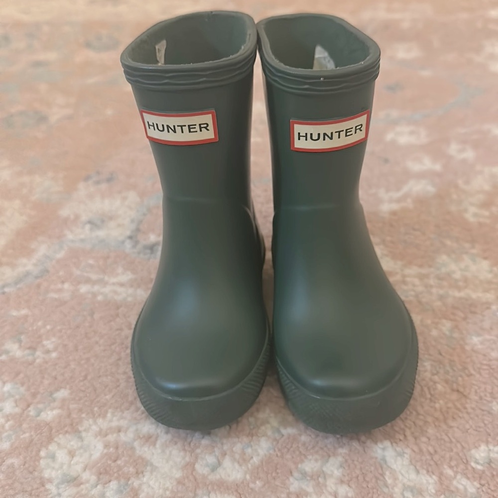 Hunter rain boots - hunter green- Toddler US 5 / UK 4